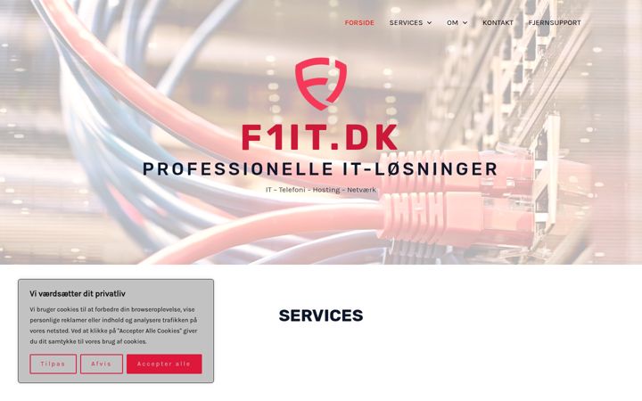 Screenshot of f1it.dk
