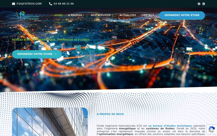 Screenshot of f2i-tech.com