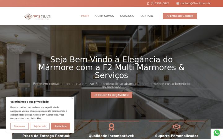 Screenshot of f2multi.com.br