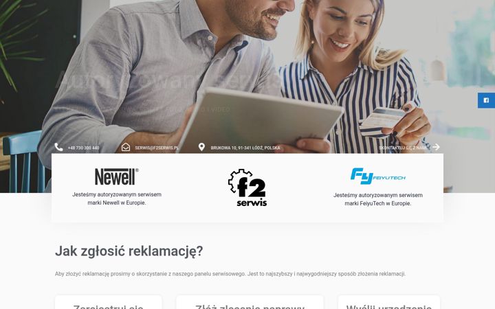 Screenshot of f2serwis.pl