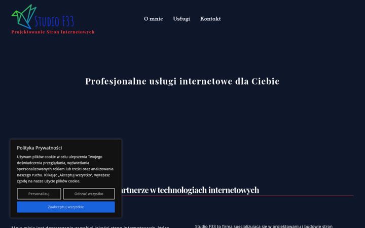 Screenshot of f33.pl