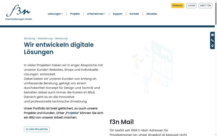 Screenshot of f3n.de