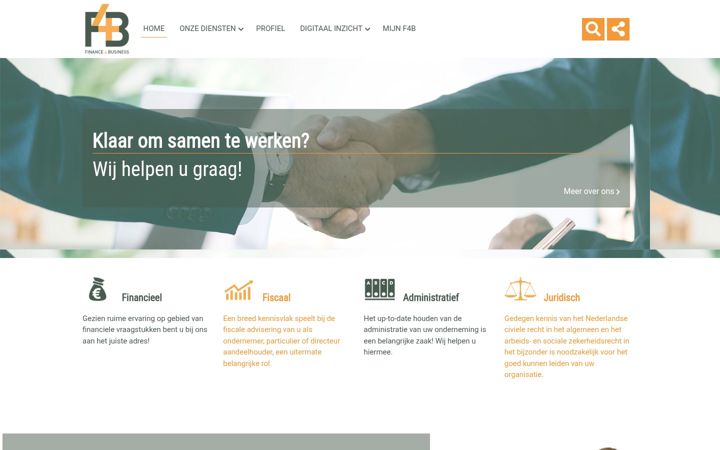 Screenshot of f4b.nl