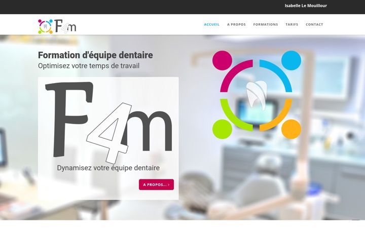 Screenshot of f4m.fr