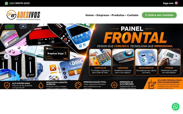Screenshot ta' f8adesivos.com.br