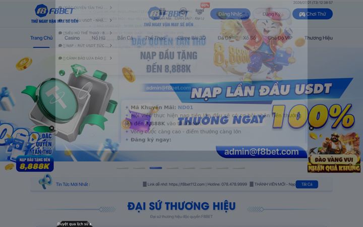 Screenshot of f8bet18.pro