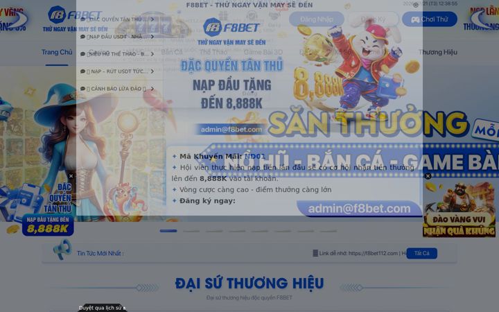 Screenshot of f8betk.wiki
