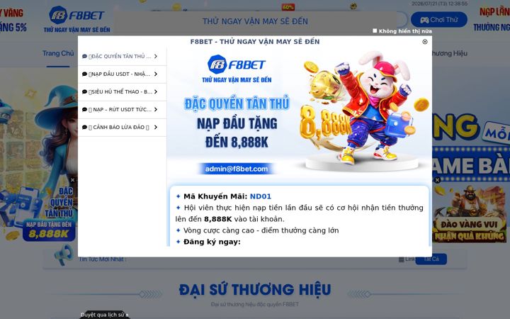 Screenshot of f8betw.show