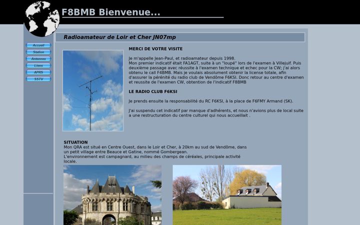 Screenshot of f8bmb.fr