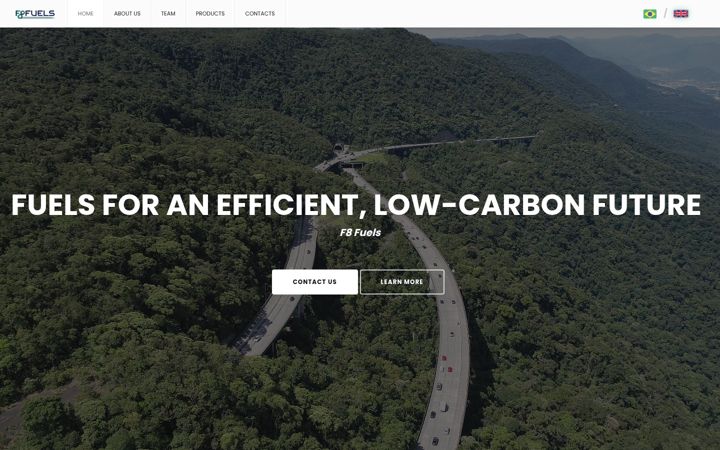 Screenshot of f8fuels.com
