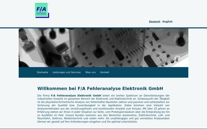Screenshot of fa-fehleranalyse.com