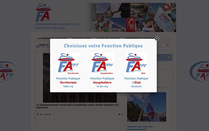 Screenshot of fa-fp.org