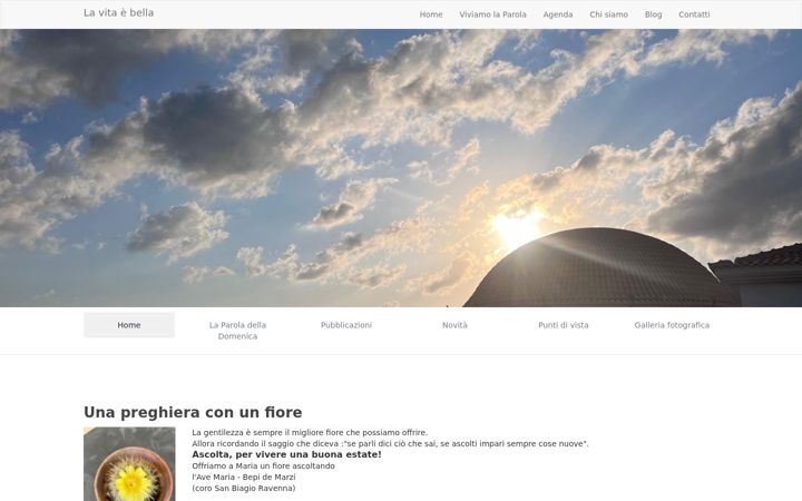 Screenshot of fa-lavitaebella.ch