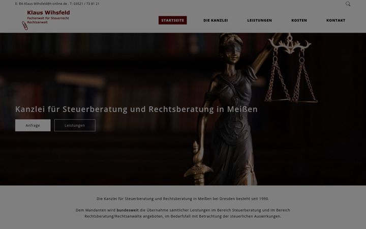 Screenshot of fa-ra-wihsfeld.de