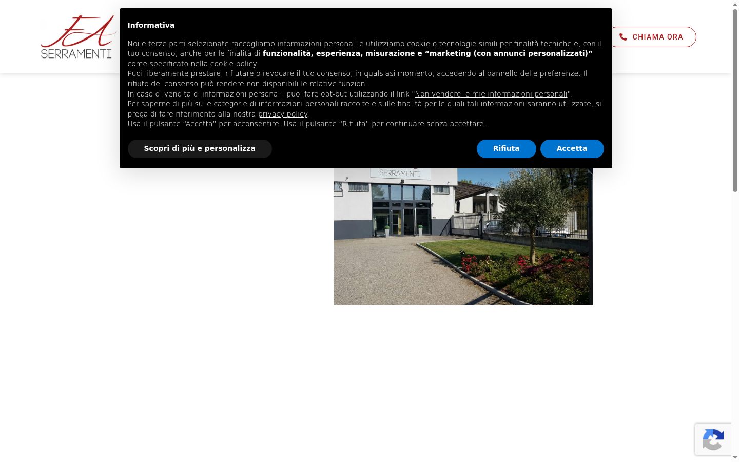 Snimka zaslona bannera za privolu prikazanog prije bilo kakve interakcije