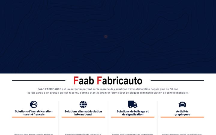 Capture d'écran de faabfabricauto.com
