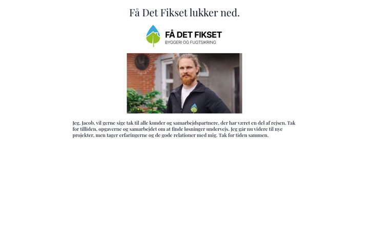 Screenshot of faadetfikset.dk