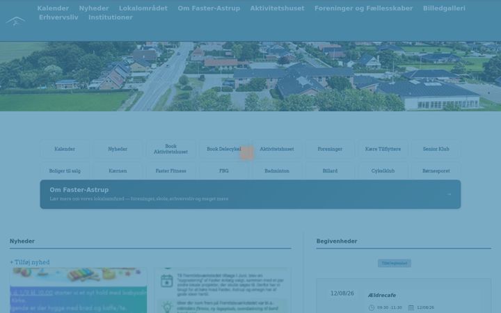 Screenshot of faas.dk