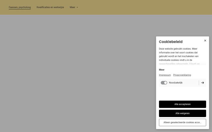 Screenshot of faassenpsycholoog.nl