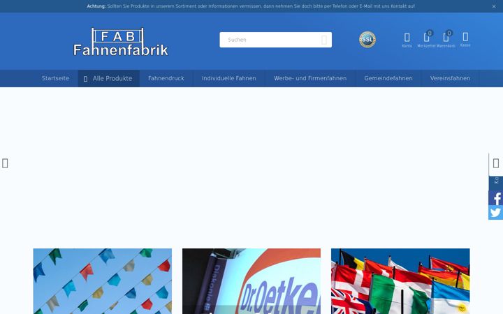 Zrzut ekranu fab-fahnenfabrik.de