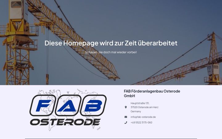 Screenshot of fab-osterode.de