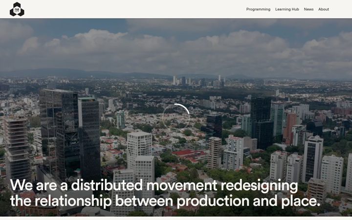 Screenshot of fab.city