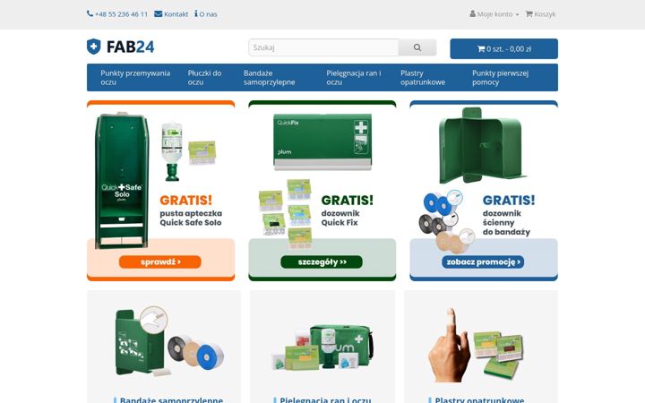 Screenshot of fab24.pl