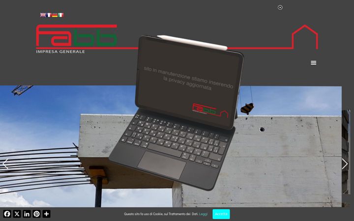 Screenshot of fabbcontractor.ch