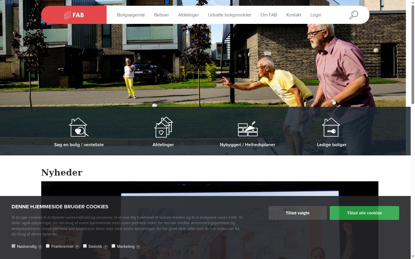 Screenshot tal-banner tal-kunsens muri qabel kwalunkwe interazzjoni