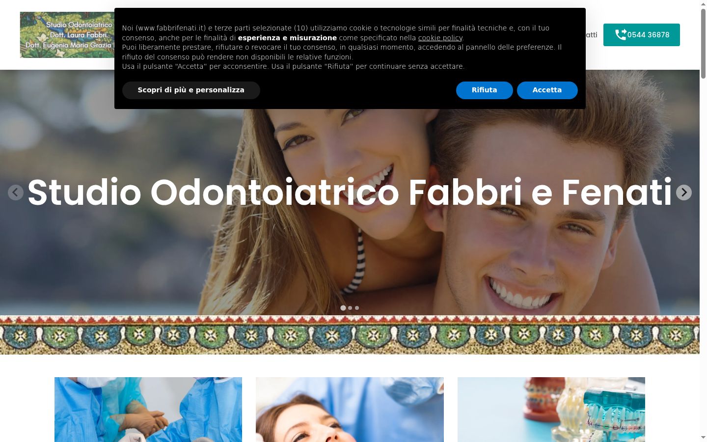 Ekrānuzņēmums ar piekrišanas baneri, kas tika rādīts pirms jebkādas mijiedarbības