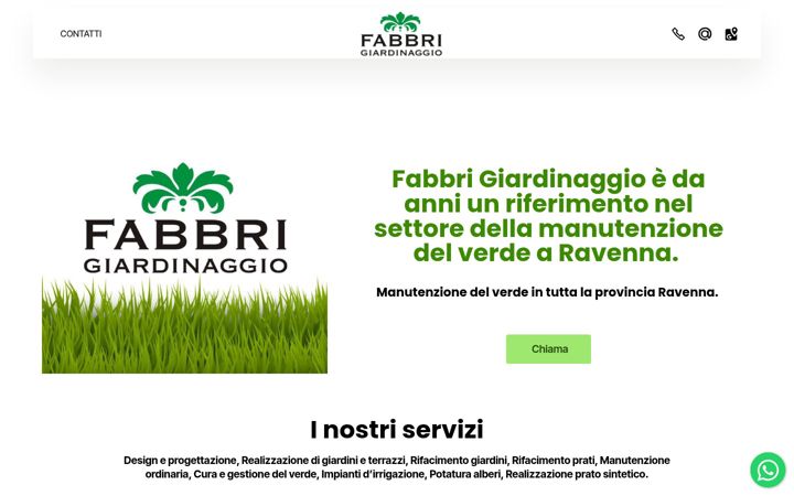 Ekrānuzņēmums no fabbrigiardinaggio.it