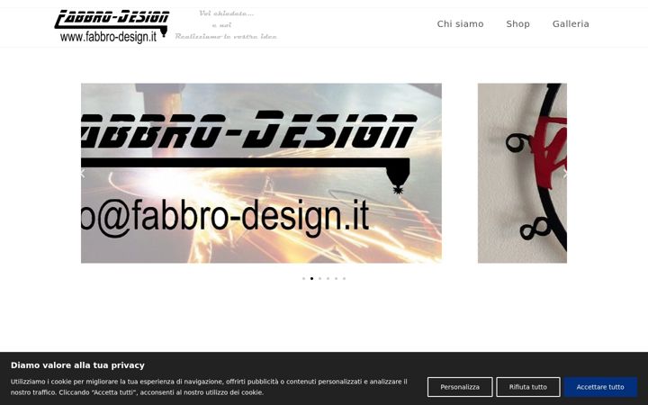 Posnetek zaslona fabbro-design.it
