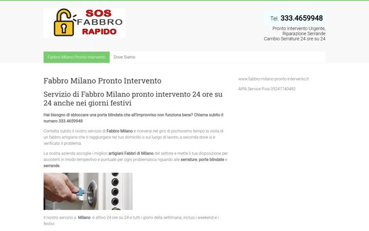 Posnetek zaslona fabbro-milano-pronto-intervento.it
