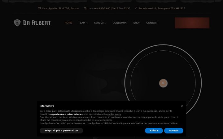 Screenshot von fabbroalbert.it