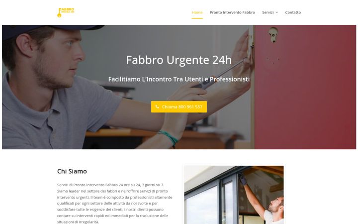 Screenshot of fabbrourgente-24h.it