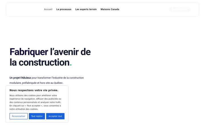 Screenshot of fabconstruction.org