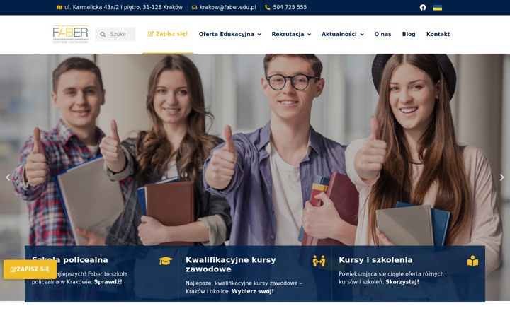 Screenshot of faber.edu.pl
