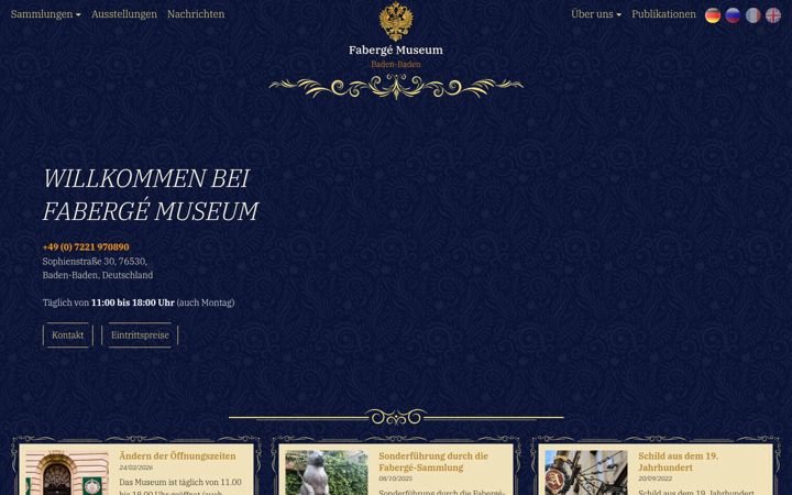 Screenshot of faberge-museum.de
