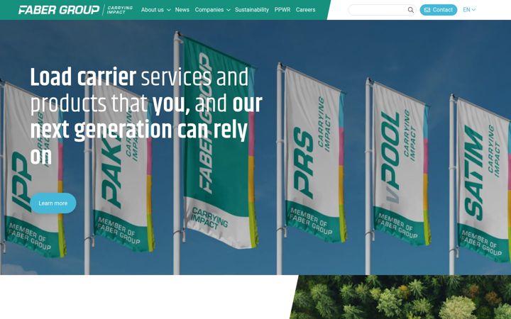 Screenshot of faberlabs.com