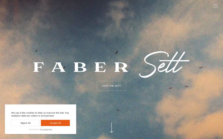 Screenshot of fabersett.com