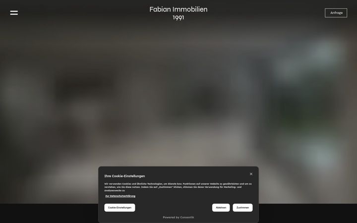 Screenshot of fabian-immobilien.de