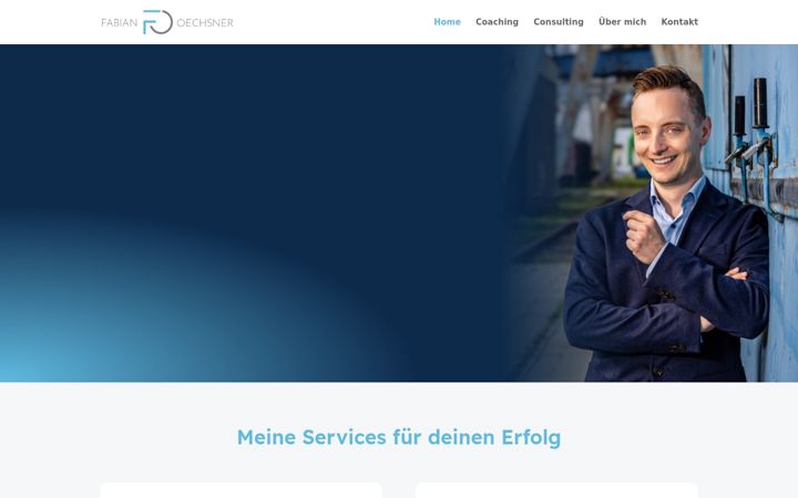 Screenshot of fabian.coach