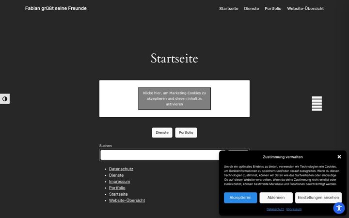 Screenshot of fabian19.de