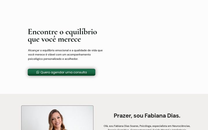 Screenshot ta' fabianadiassoares.com.br