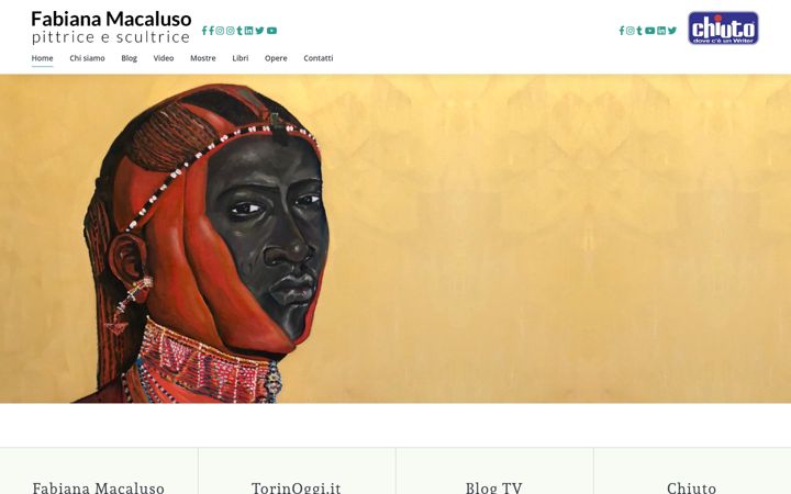Screenshot of fabianamacaluso-chiuto.it