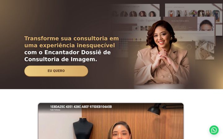 Screenshot ta' fabianefeitosa.com.br
