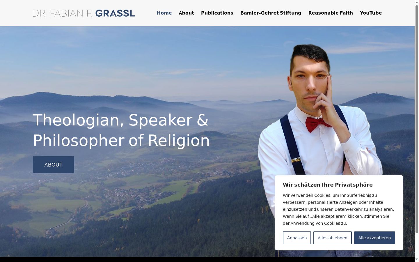 Screenshot tal-banner tal-kunsens muri qabel kwalunkwe interazzjoni
