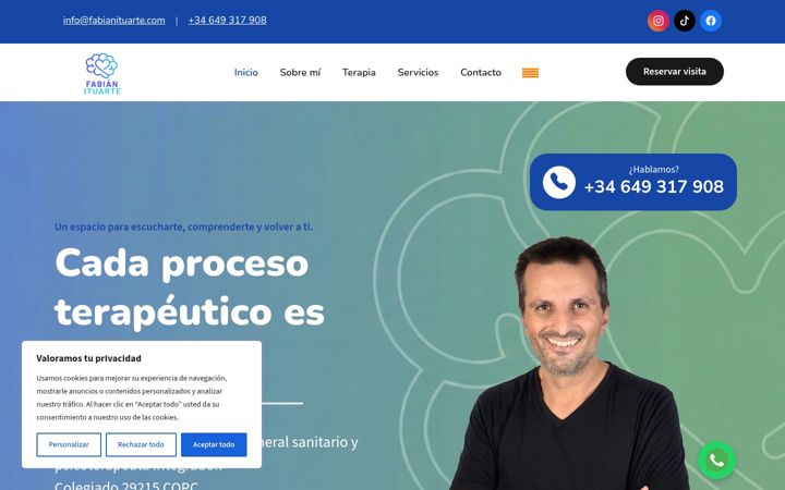 Screenshot of fabianituarte.com