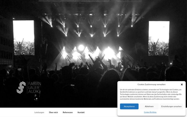 Ekraanipilt saidist fabianlauer.de
