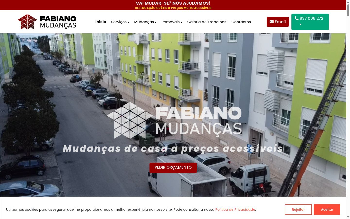 Screenshot tal-banner tal-kunsens muri qabel kwalunkwe interazzjoni